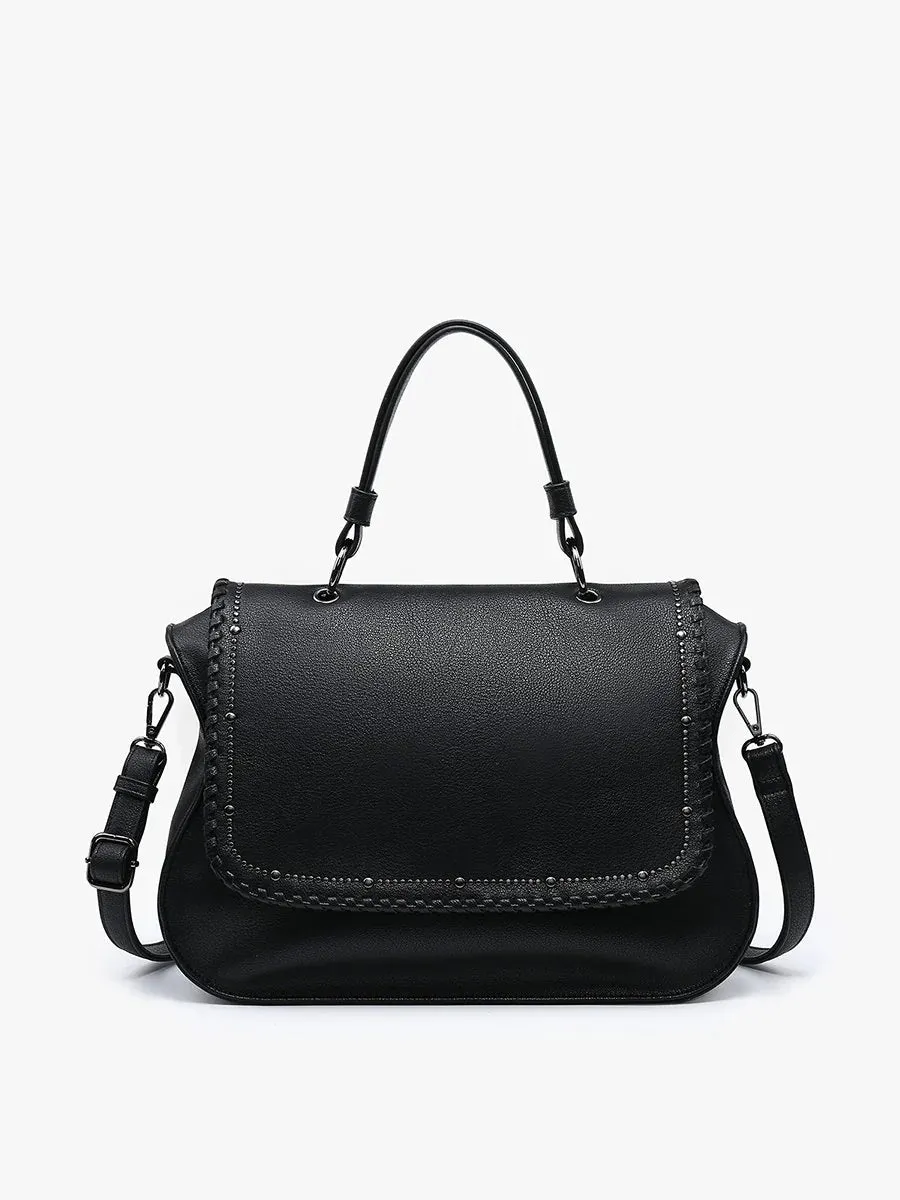 Cricket Studded Hobo/Tote